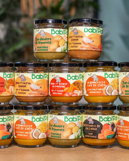 Lots de 12 petits pots